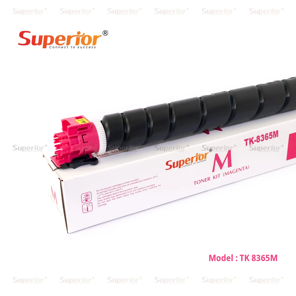 Superior TK-8365 Magenta High Yield Compatible Toner Cartridge for Kyocera TASKalfa 2554ci