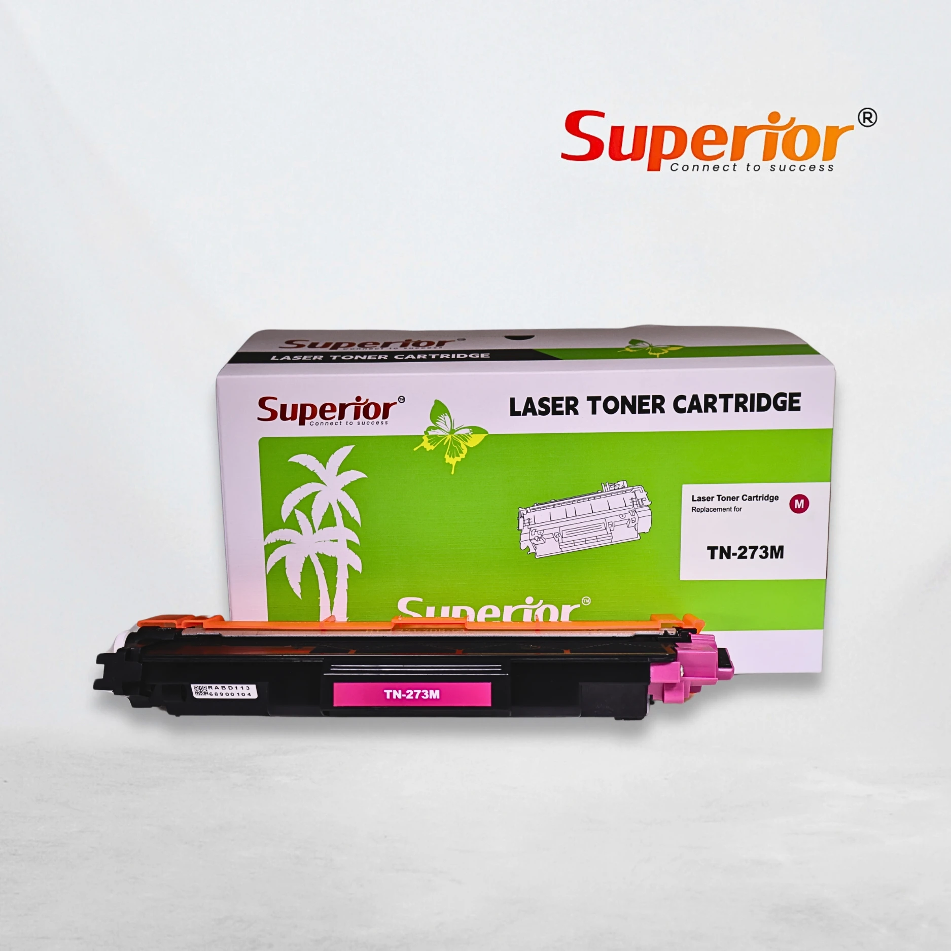 Superior TN273M Magenta Compatible Toner Cartridge – With Chip