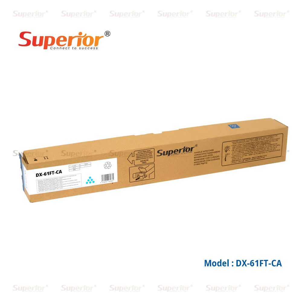 Superior MX-61FT-CA Cyan Compatible Toner Cartridge – Replacement for Sharp MX-61FT – For Sharp MX-2630N / MX-3050N / MX-3550N / MX-4050N / MX-5050N / MX-6050N and More